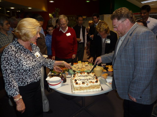 100th cake cutting